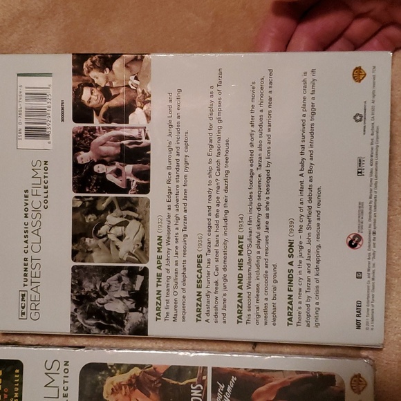 TCM Greatest Classic Films Collection TARZAN Volume 1 DVD Four Movies Two DVDs - Picture 2 of 2